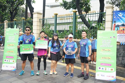 Race photo from Road to BAF Lions Run 2024
