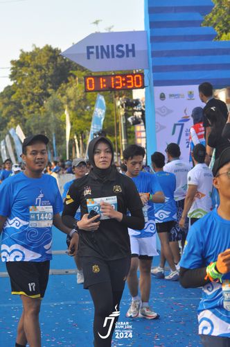 Race photo from Jabar Run 10K 2024