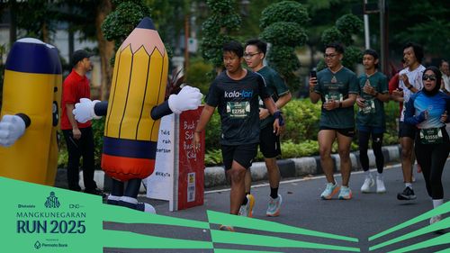 Race photo from Mangkunegaran Run 2025
