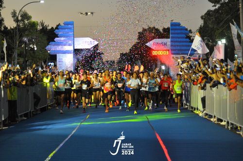 Race photo from Jabar Run 10K 2024