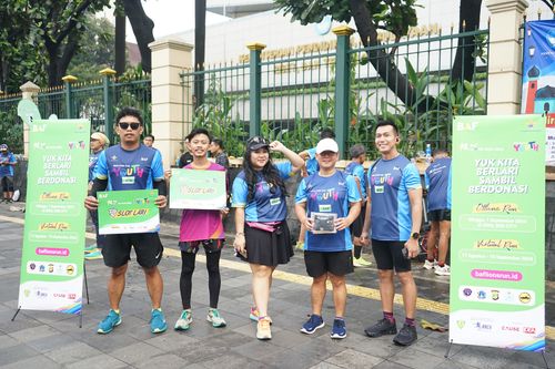 Race photo from Road to BAF Lions Run 2024