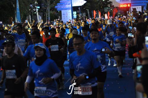 Race photo from Jabar Run 10K 2024