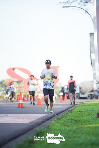 Race photo from Taman Budaya x BOGORUN 2025