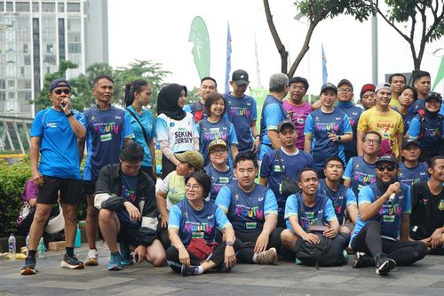 Race photo from Road to BAF Lions Run 2024