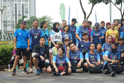 Race photo from Road to BAF Lions Run 2024