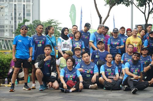 Race photo from Road to BAF Lions Run 2024