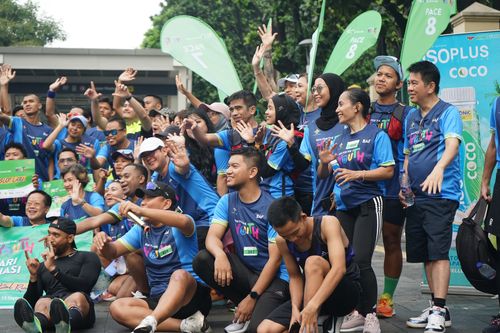 Race photo from Road to BAF Lions Run 2024