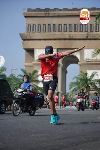 Race photo from Kediri Half Marathon 2025