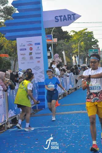 Race photo from Jabar Run 10K 2024