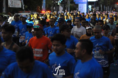 Race photo from Jabar Run 10K 2024