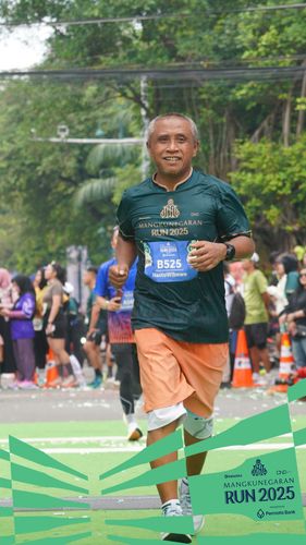 Race photo from Mangkunegaran Run 2025