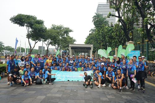 Race photo from Road to BAF Lions Run 2024