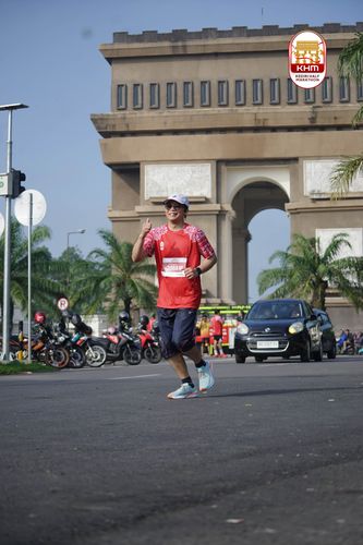 Race photo from Kediri Half Marathon 2025