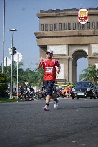 Race photo from Kediri Half Marathon 2025