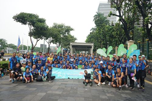 Race photo from Road to BAF Lions Run 2024