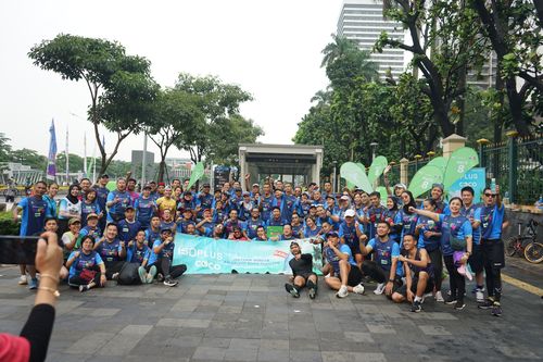 Race photo from Road to BAF Lions Run 2024