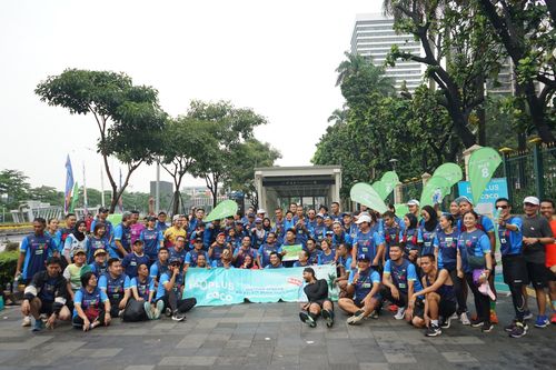 Race photo from Road to BAF Lions Run 2024