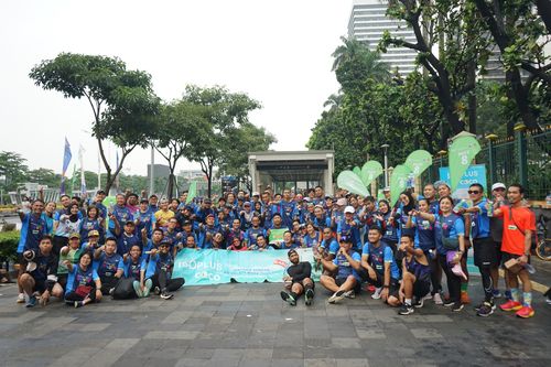 Race photo from Road to BAF Lions Run 2024