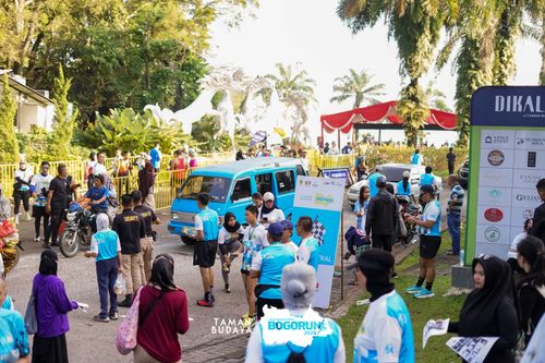 Race photo from Taman Budaya x BOGORUN 2025