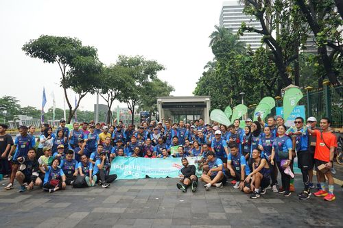 Race photo from Road to BAF Lions Run 2024