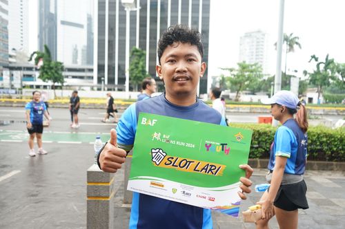 Race photo from Road to BAF Lions Run 2024