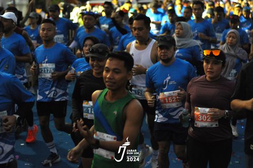 Race photo from Jabar Run 10K 2024