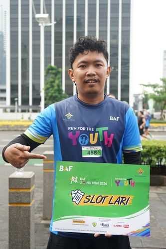 Race photo from Road to BAF Lions Run 2024