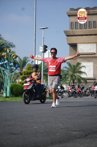 Race photo from Kediri Half Marathon 2025