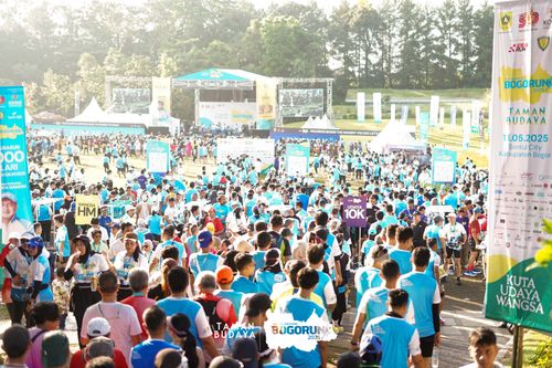 Race photo from Taman Budaya x BOGORUN 2025