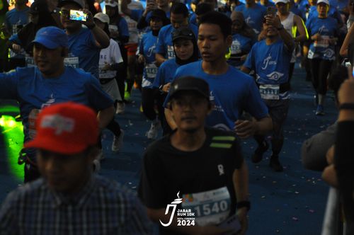 Race photo from Jabar Run 10K 2024
