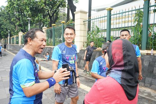 Race photo from Road to BAF Lions Run 2024