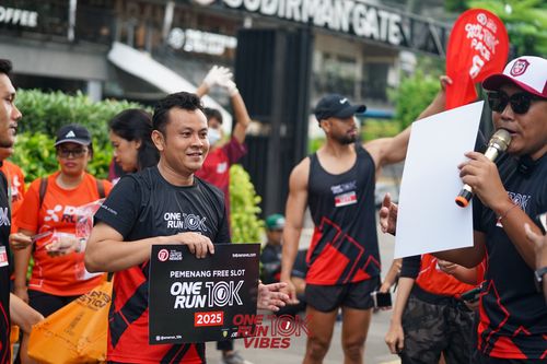 Race photo from ONE RUN 10K VIBES JAKARTA 