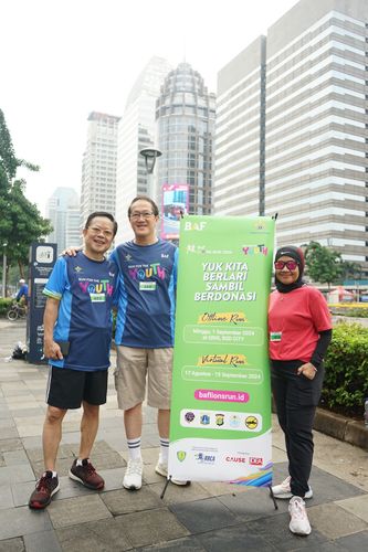 Race photo from Road to BAF Lions Run 2024