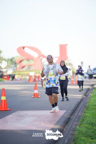 Race photo from Taman Budaya x BOGORUN 2025