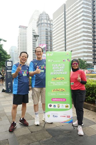 Race photo from Road to BAF Lions Run 2024