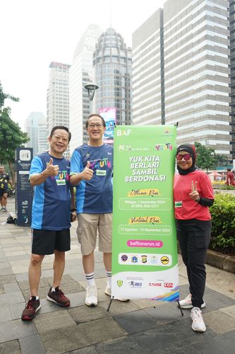 Race photo from Road to BAF Lions Run 2024