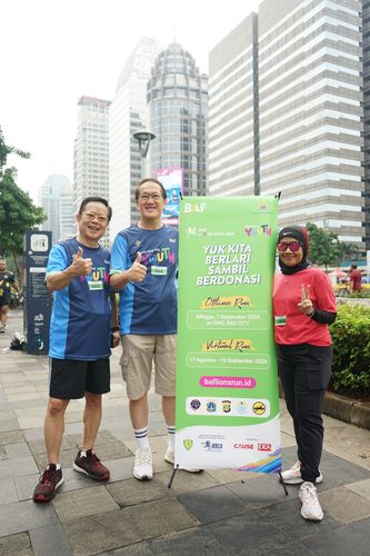 Race photo from Road to BAF Lions Run 2024