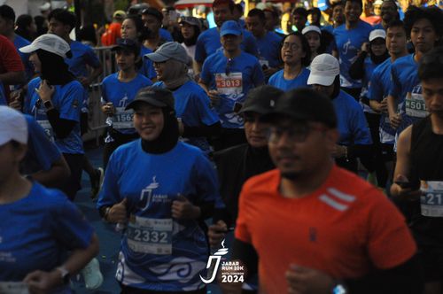 Race photo from Jabar Run 10K 2024