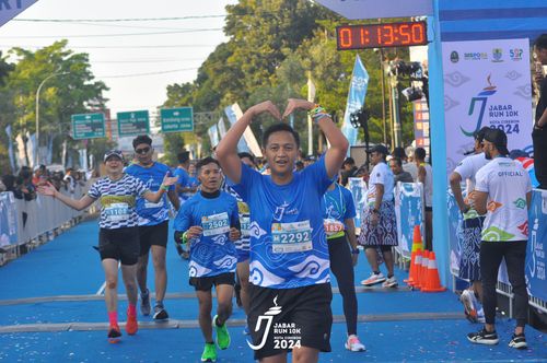 Race photo from Jabar Run 10K 2024