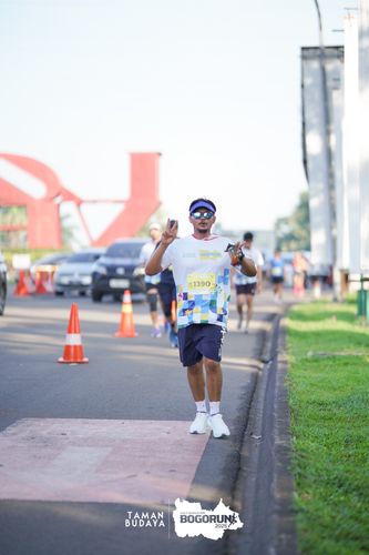 Race photo from Taman Budaya x BOGORUN 2025