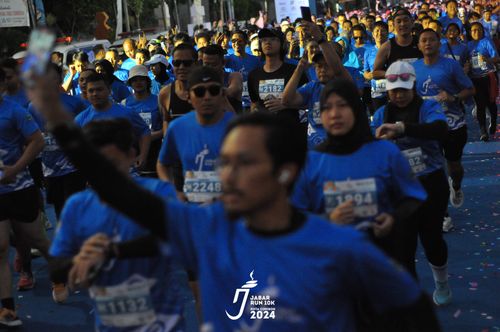 Race photo from Jabar Run 10K 2024