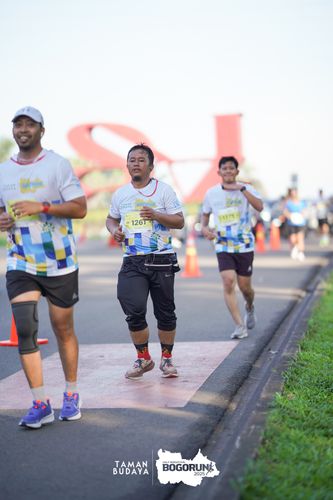 Race photo from Taman Budaya x BOGORUN 2025