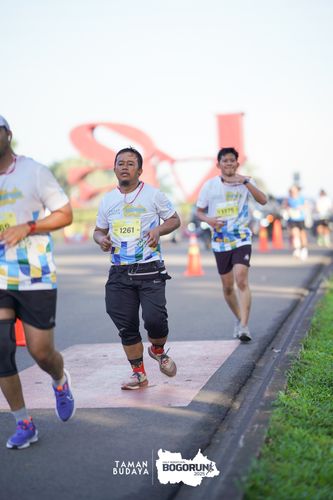 Race photo from Taman Budaya x BOGORUN 2025