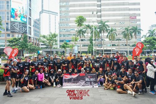 Race photo from ONE RUN 10K VIBES JAKARTA 