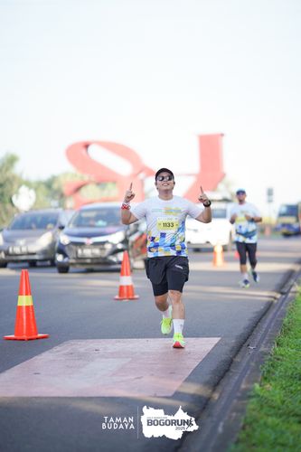 Race photo from Taman Budaya x BOGORUN 2025