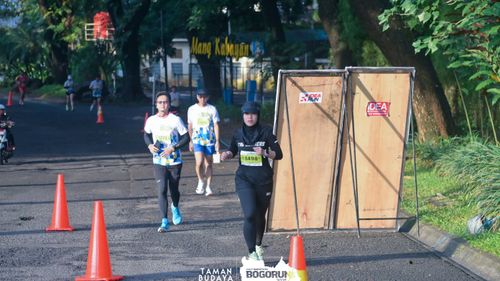 Race photo from Taman Budaya x BOGORUN 2025