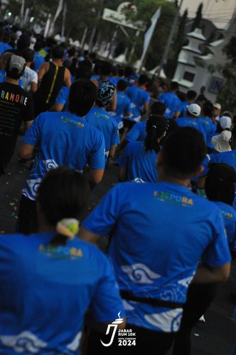 Race photo from Jabar Run 10K 2024