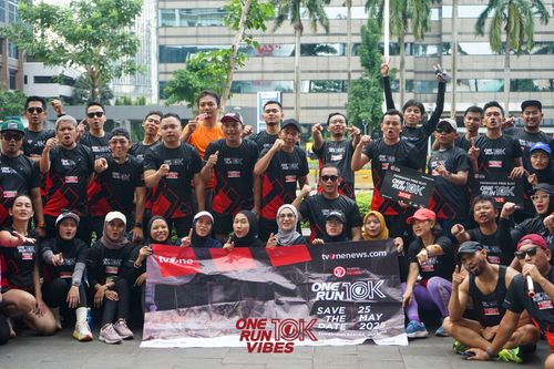 Race photo from ONE RUN 10K VIBES JAKARTA 