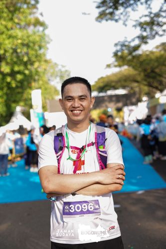 Race photo from Taman Budaya x BOGORUN 2025