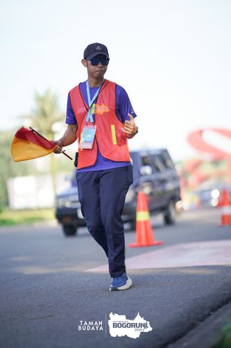 Race photo from Taman Budaya x BOGORUN 2025